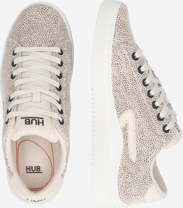 Sneaker bassa 'Hook' di HUB in beige