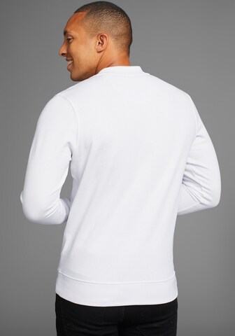DELMAO Sweatshirt in Weiß