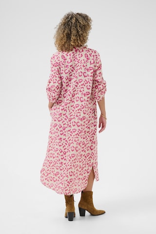 Robe-chemise 'Bellis' Cream en rose