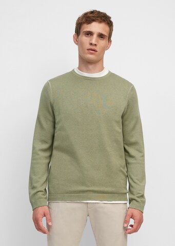 Pull-over Marc O'Polo en vert : devant