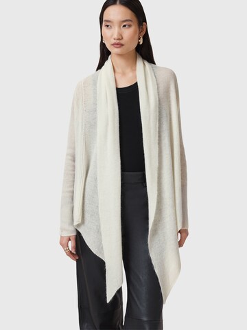 AllSaints Knit cardigan in White