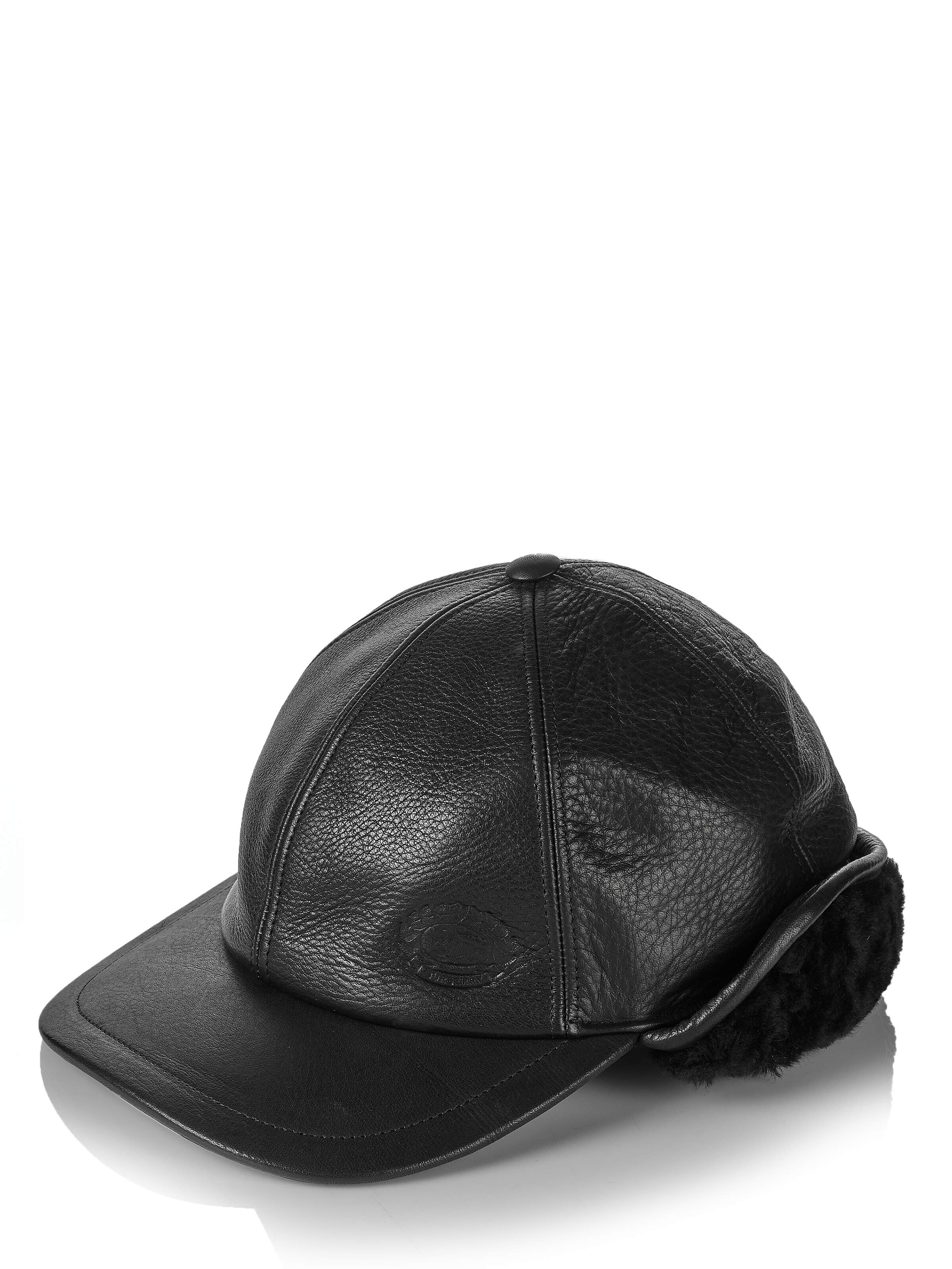 BURBERRY Cap‌‌‌‌ in Schwarz: Vorderseite