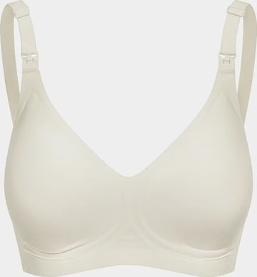 cfab (formerly creamy fabrics) Behå 'Comfort Maternity Still-BH ohne Bügel' i vit: framsida