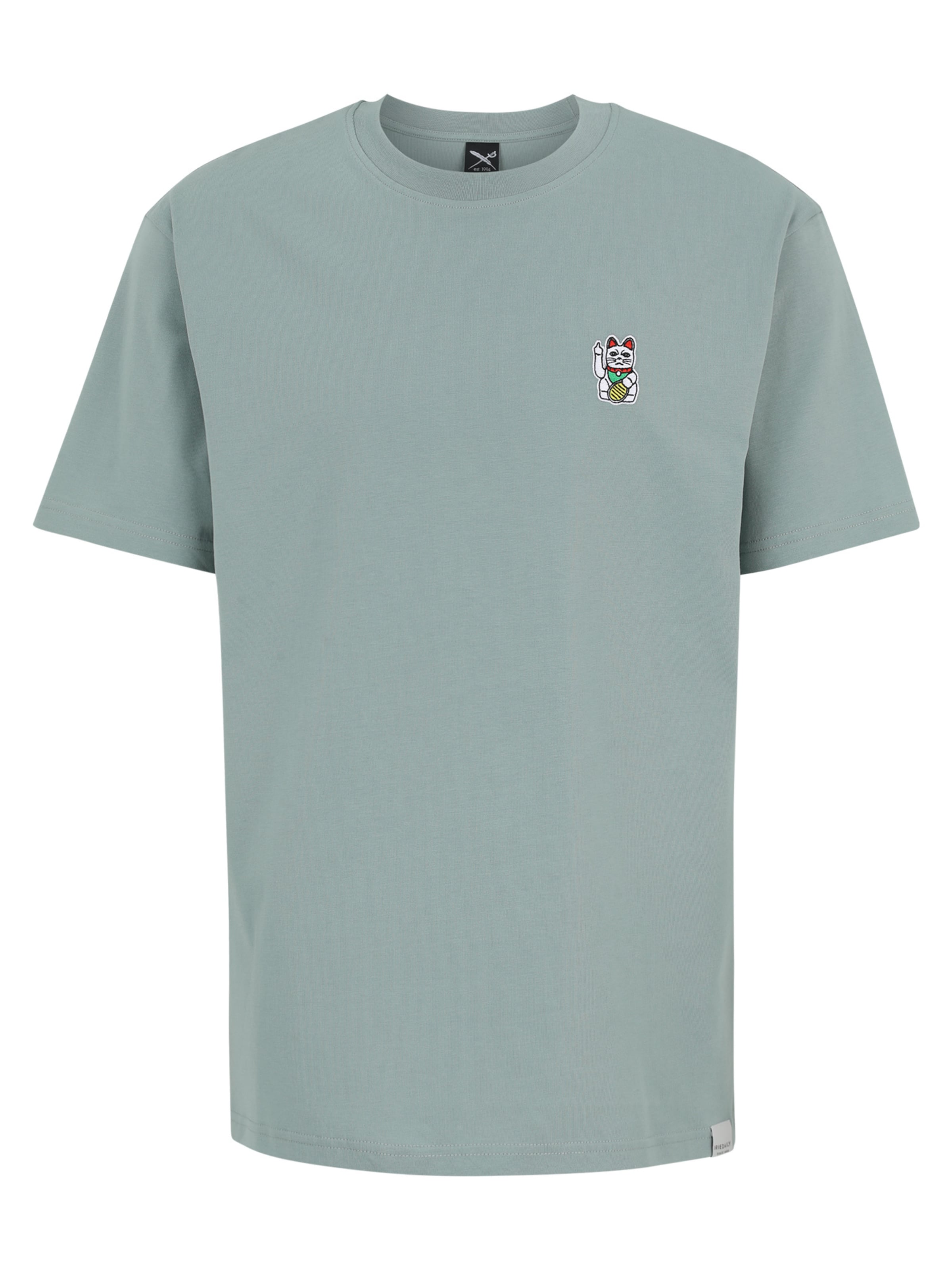 Iriedaily Shirt 'Bye Bye' in Grey: front