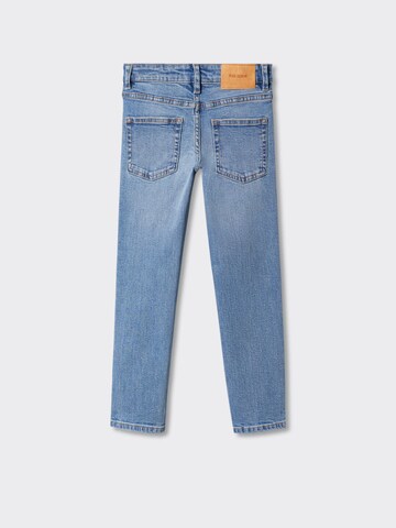 MANGO KIDS Slimfit Jeans in Blauw