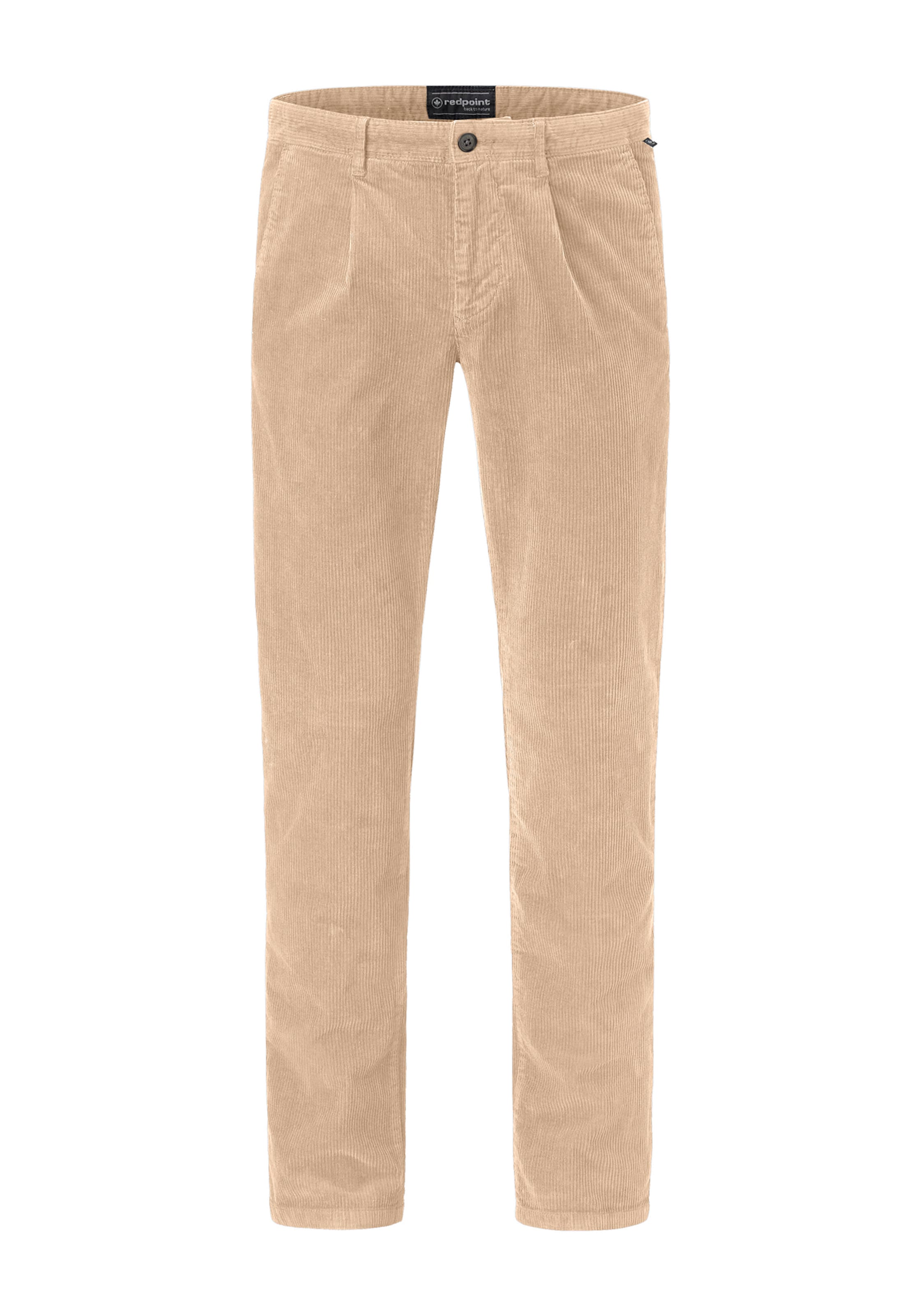 REDPOINT Slimfit Chinohose in Beige: Vorderseite
