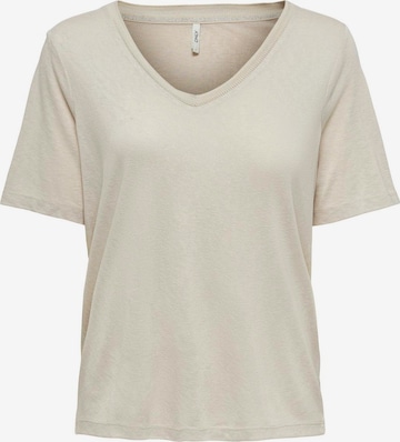 T-shirt 'ONLElise' ONLY en gris : devant