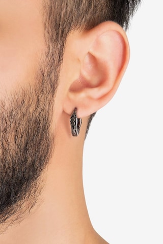 So Chic Ohrring in Silber: Vorderseite
