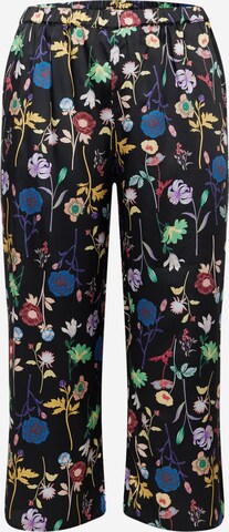 Wide Leg Pantalon 'RAPA' Persona by Marina Rinaldi en noir : devant