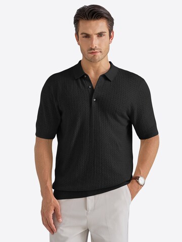 T-Shirt Vantory en noir : devant