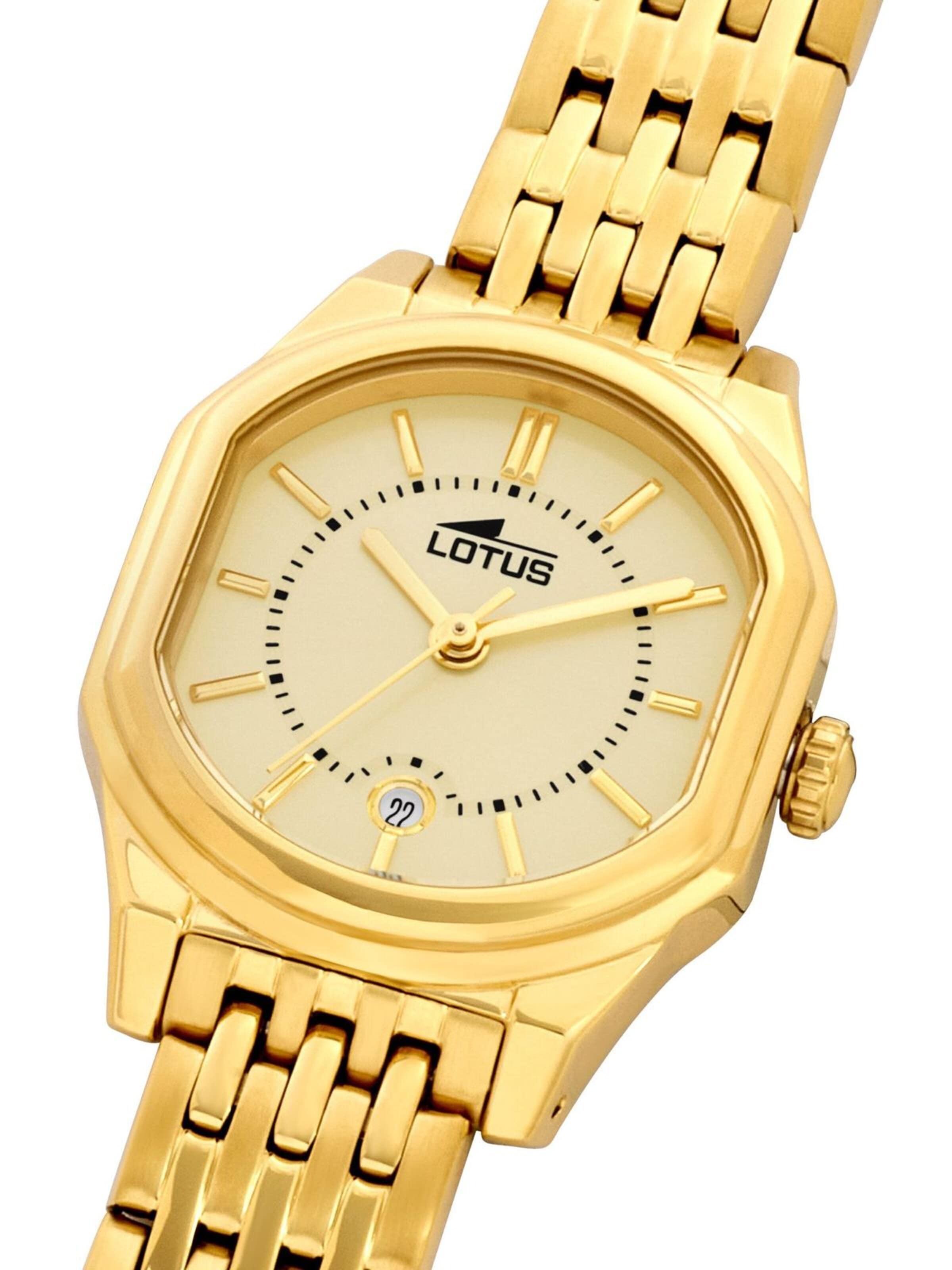 Lotus Analoog horloge 'Watch Old Money' in Goud
