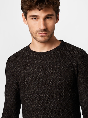 Pullover 'DAMIAN' di JACK & JONES in nero