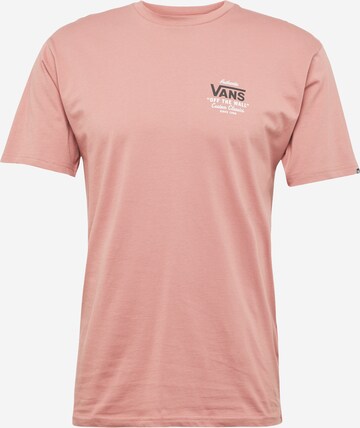 T-Shirt 'HOLDER CLASSIC' VANS en rose : devant