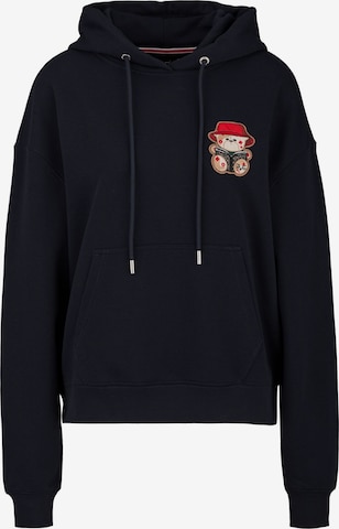 mėlyna 19V69 ITALIA Megztinis be užsegimo 'Kara Bucket': priekis