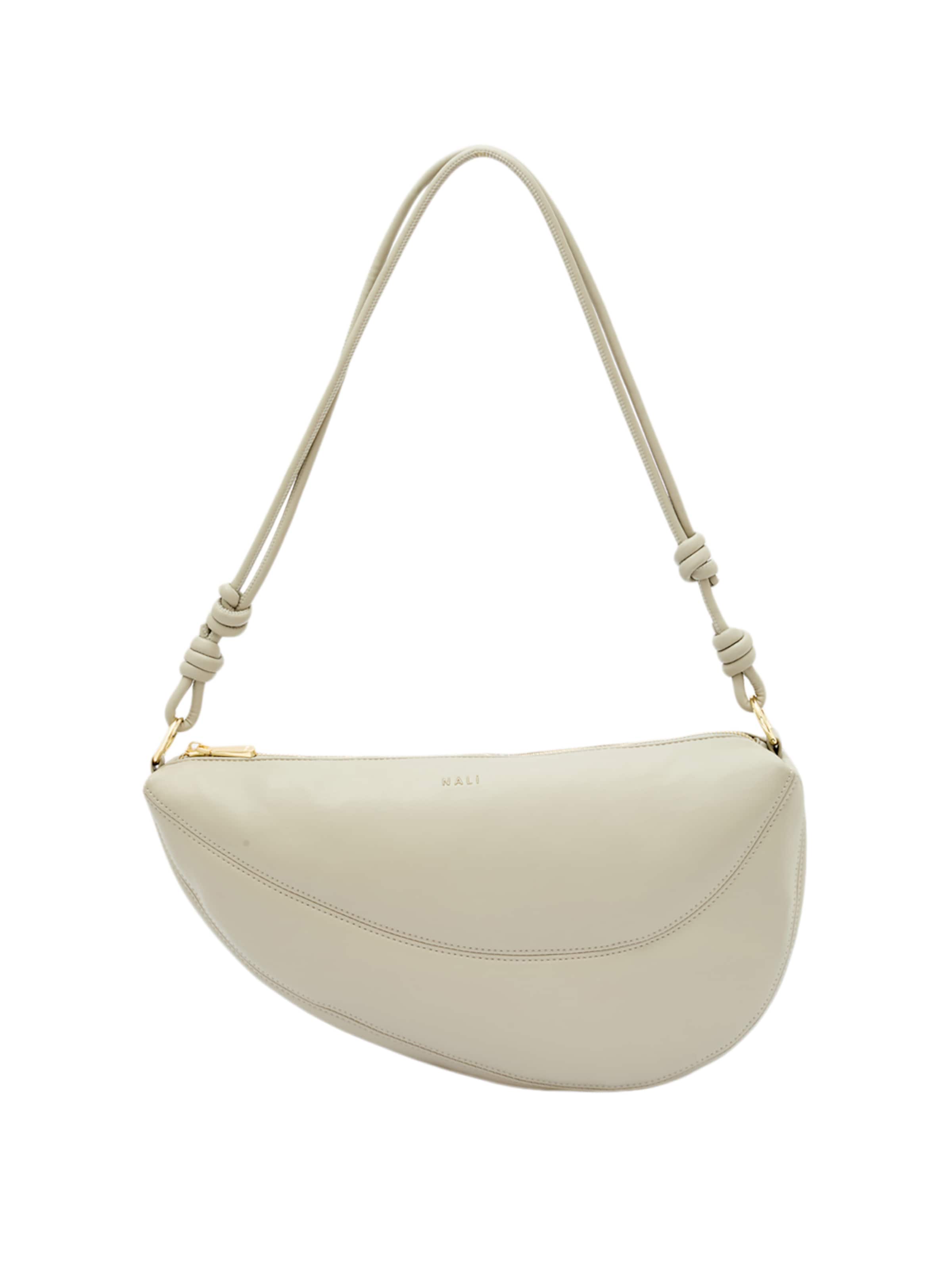 Borsa a spalla di NALì in grigio: frontale