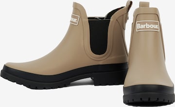 Barbour Rubber Boots in Beige