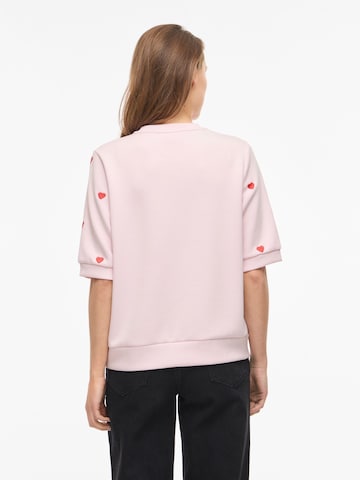 Sweat-shirt 'VISif' VILA en rose