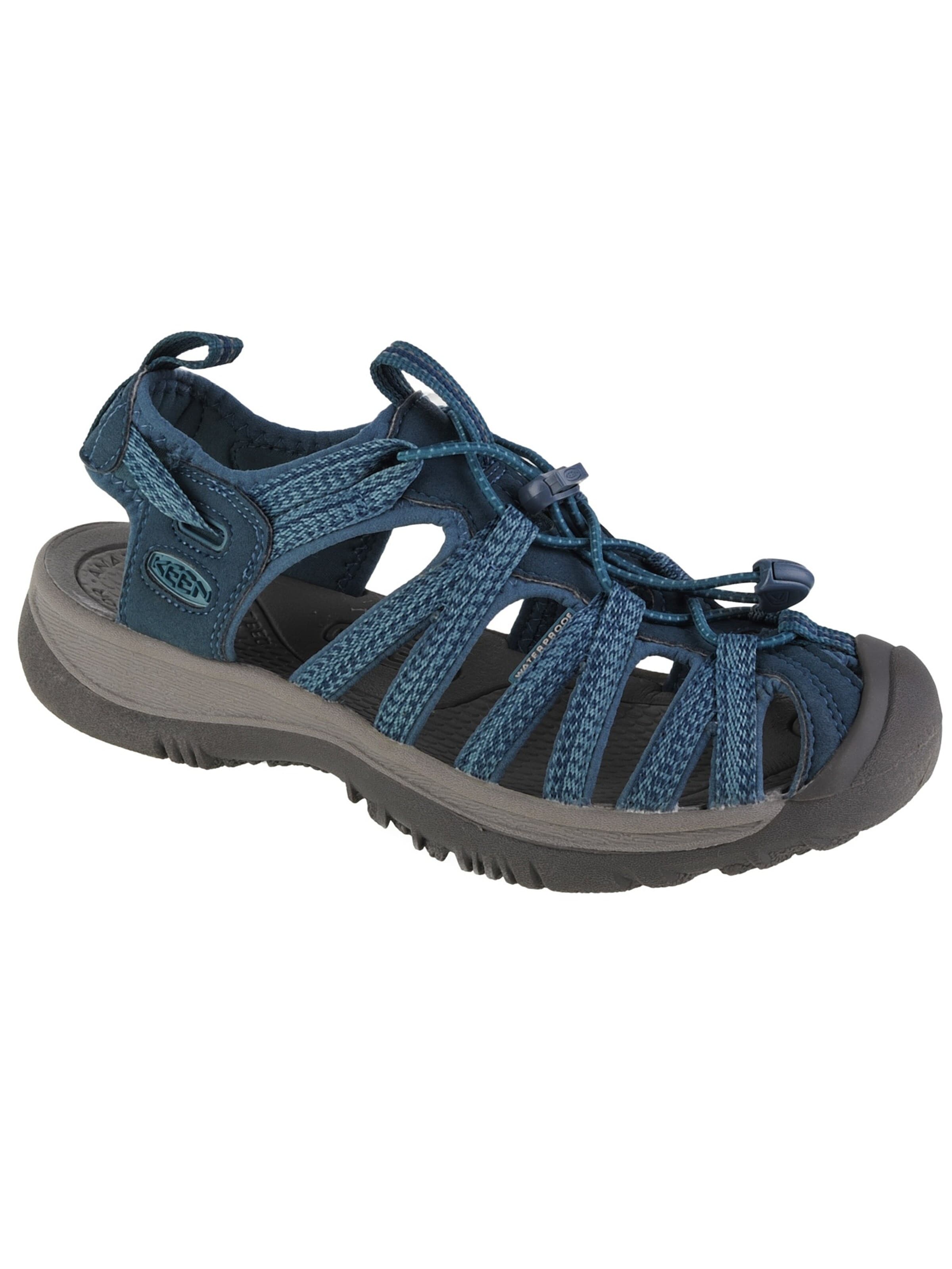 KEEN Wandelsandalen 'Whisper' in Blauw: voorkant