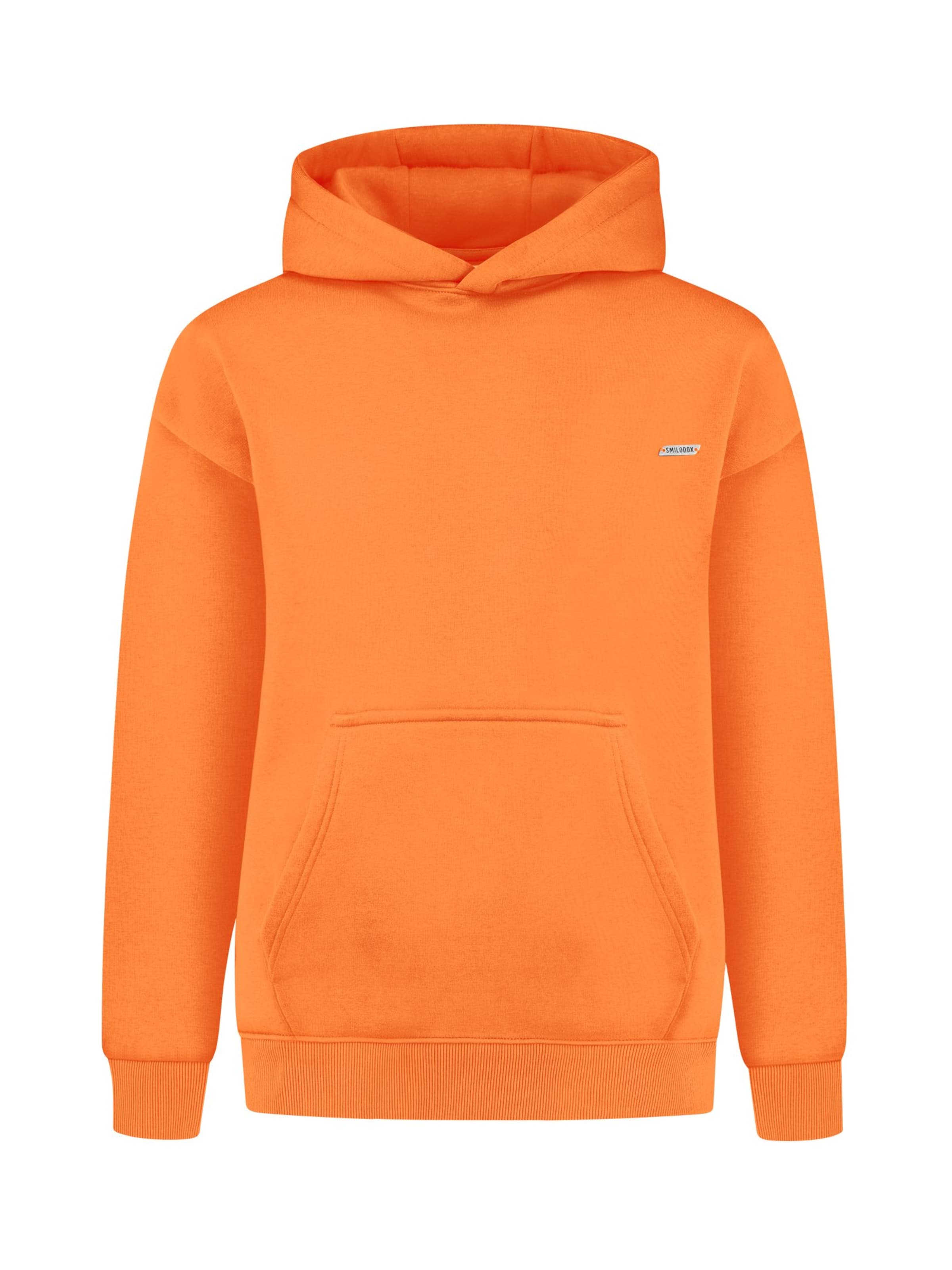 Smilodox Sweatvest in Oranje: voorkant