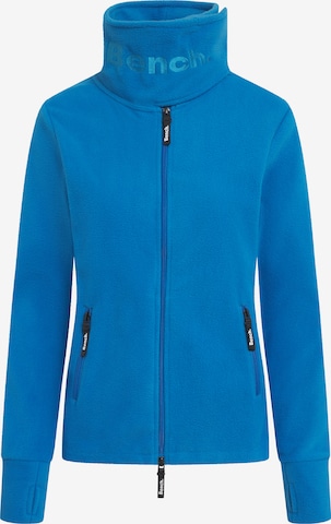 BENCH Fleece Jacket in Blue: front