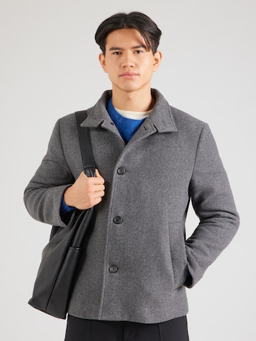 Veste mi-saison 'SLHRAINAR' SELECTED en gris : devant