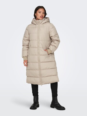 Manteau d’hiver 'Viskas' JDY en gris