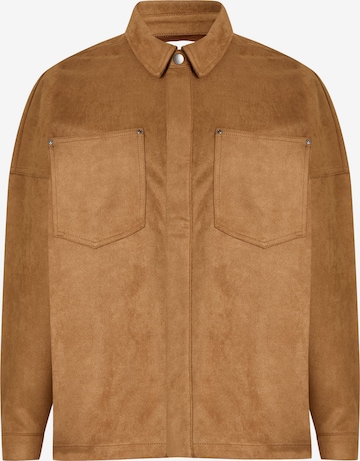 ONLYPrijelazna jakna 'ONLJANINE-STINA' - smeđa boja: prednji dio