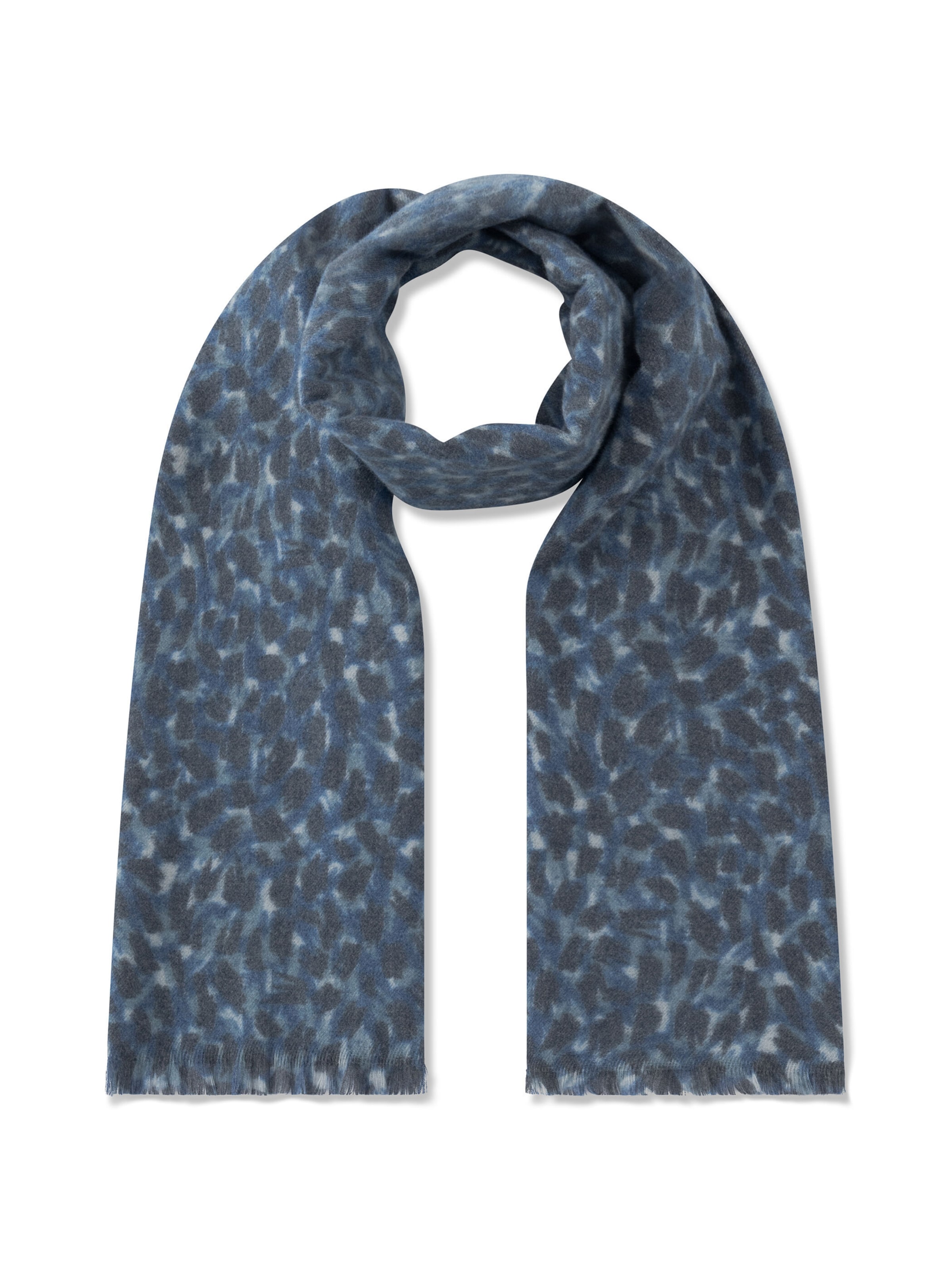 Écharpe CODELLO en bleu : devant