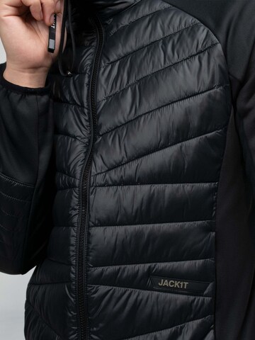 Giacca per outdoor ' Titan Hybrid Hood ' di JACK1T in nero