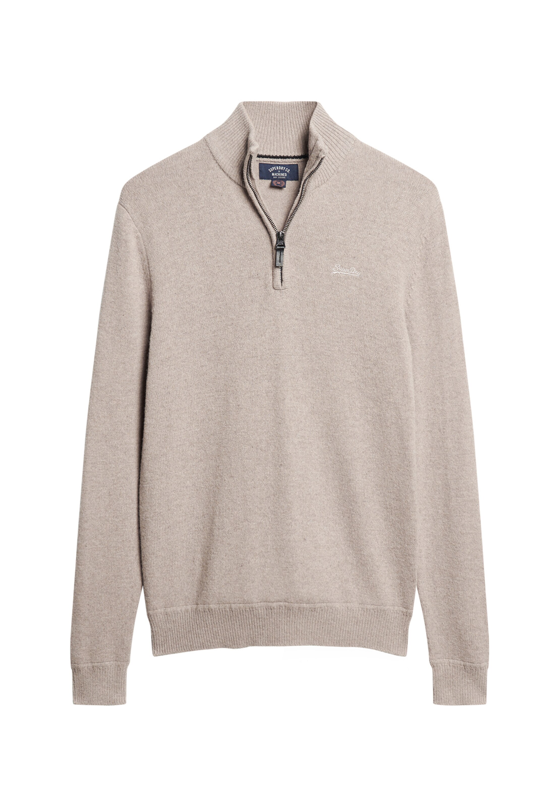 Superdry Pullover 'Essential' in Beige: Vorderseite