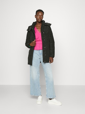 Desigual Φθινοπωρινό και ανοιξιάτικο μπουφάν σε μαύρο