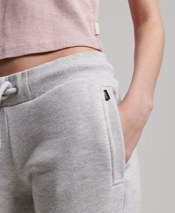 Superdry Tapered Workout Pants in Grey