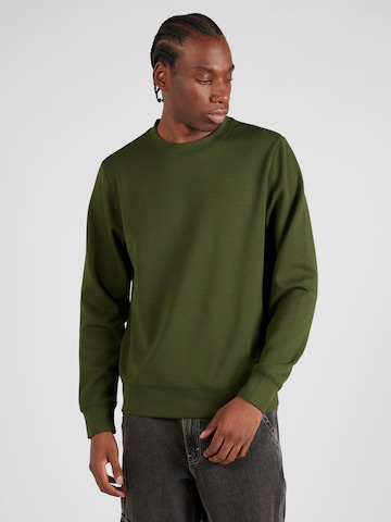 Casual Friday Sweatshirt 'Sebastian' in Green: front