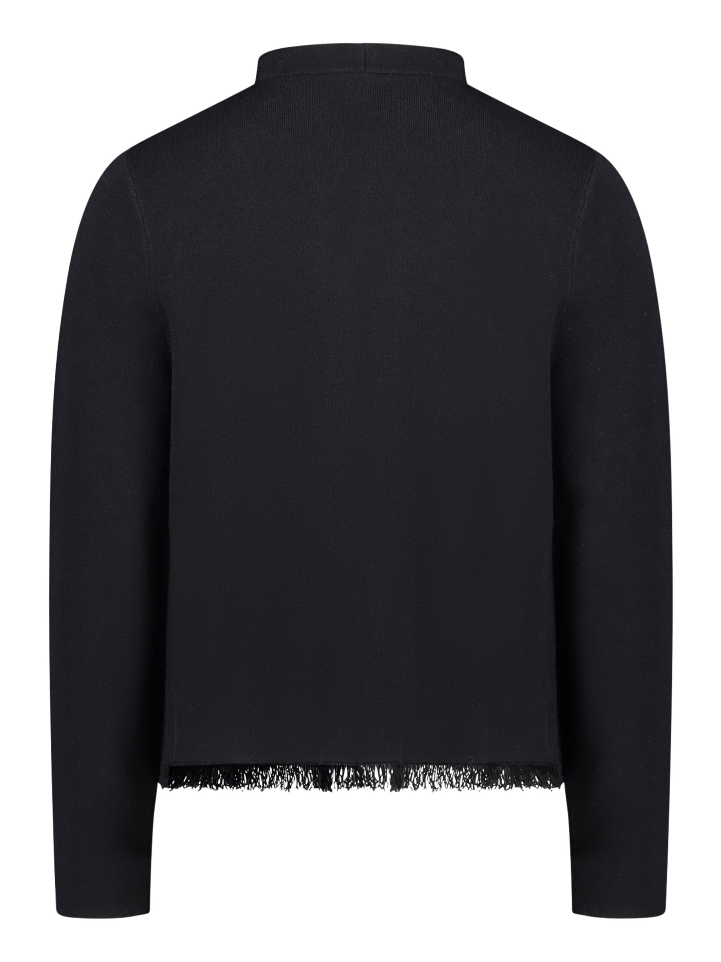 Cartoon Strickjacke in Schwarz