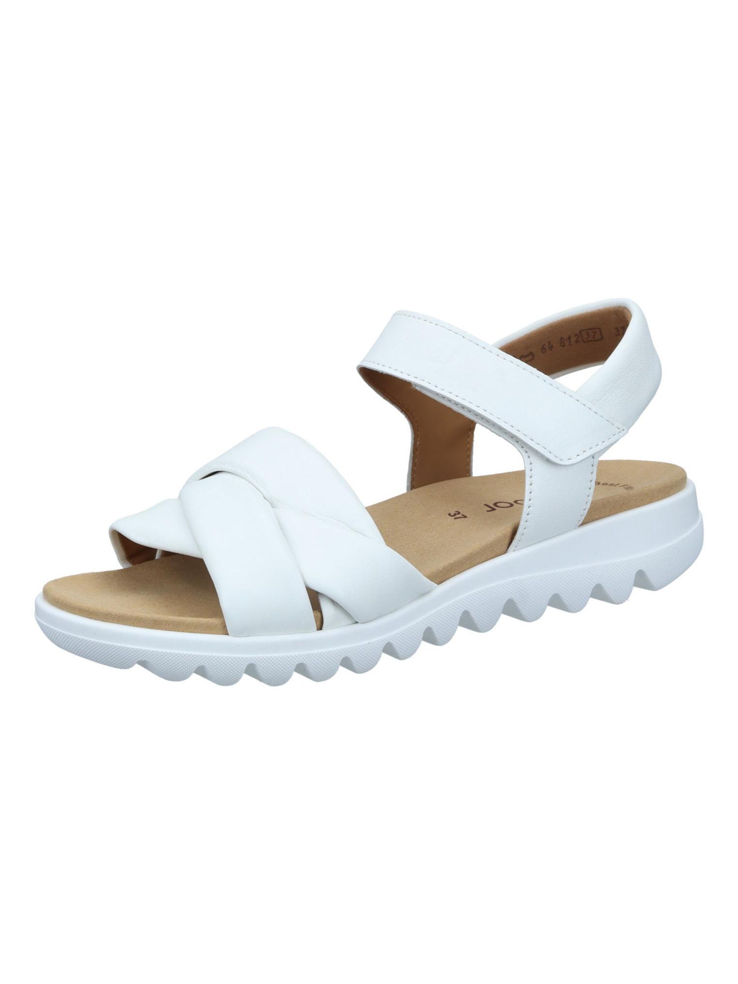 GABOR Sandals in White: front