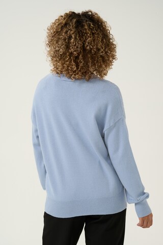 Cream Pullover 'Dela' in Blau
