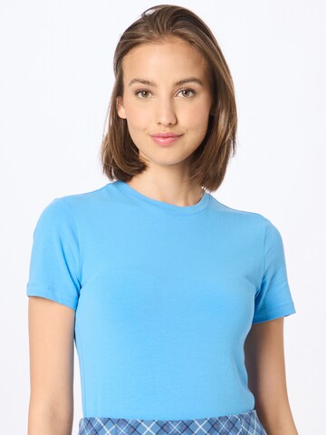 ONLY Shirt 'PURE' in Blauw: voorkant