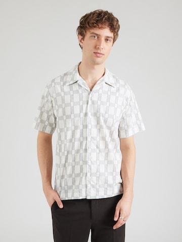 JACK & JONES Regular fit Πουκάμισο 'JPRBLUKEVIN' σε γκρι: μπροστά