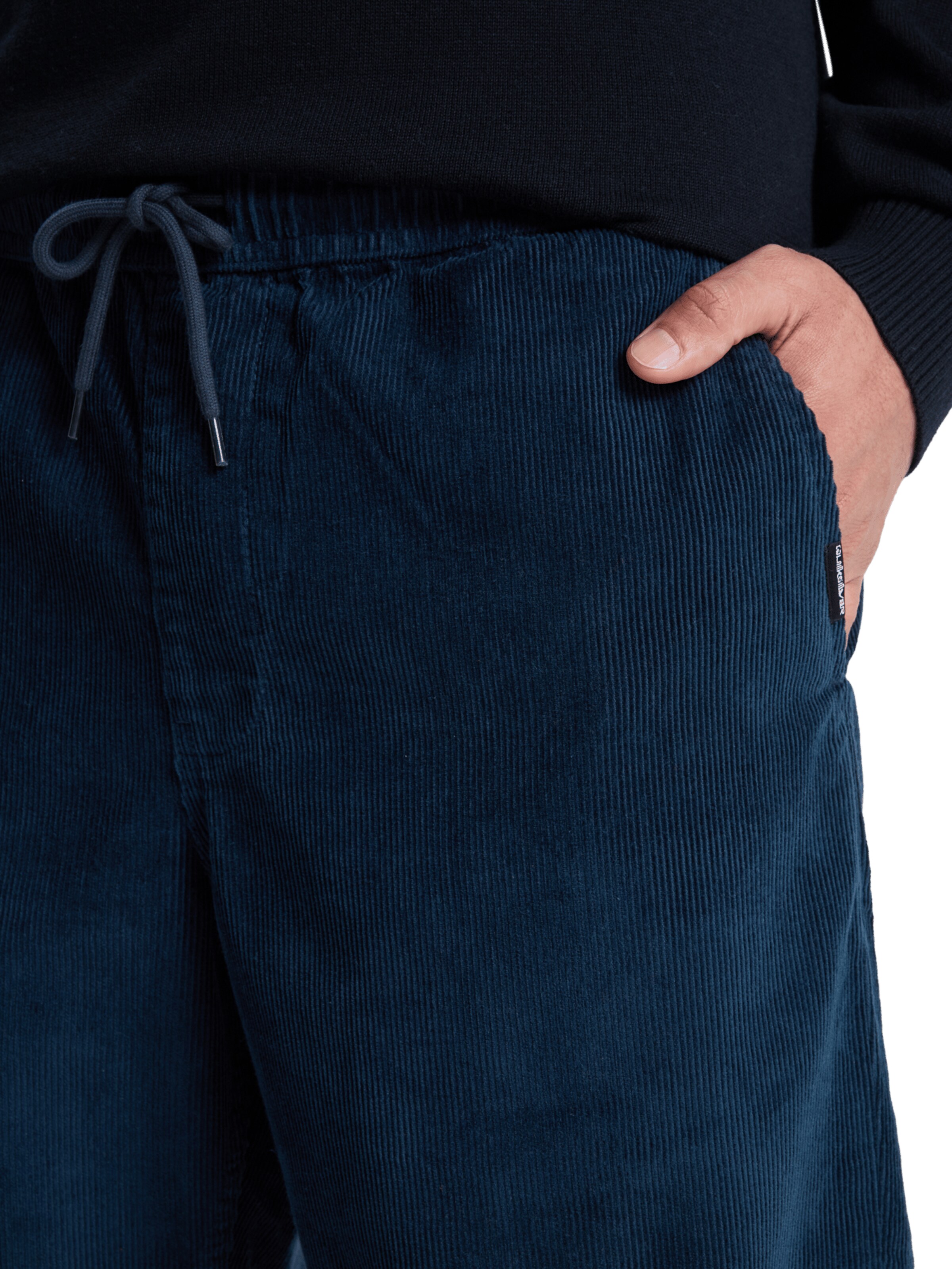 QUIKSILVER Regular Workout Pants 'Taxer' in Blue