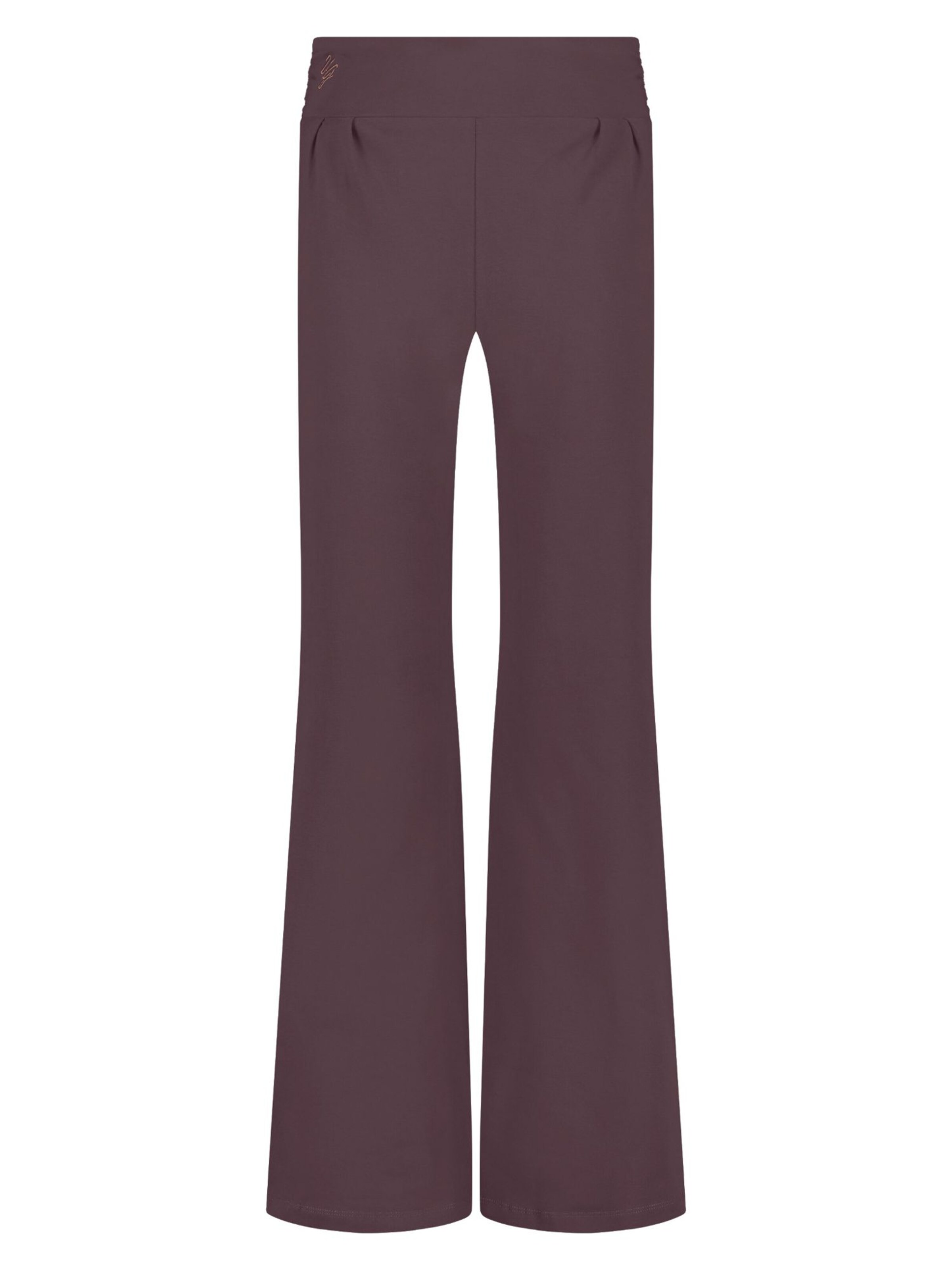 Urban Goddess Yoga & Activewear Wide Leg Sporthose 'Maeve' in Lila: Vorderseite