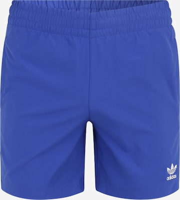 ADIDAS ORIGINALS Board Shorts 'Adicolor Essentials Solid' in Blue: front