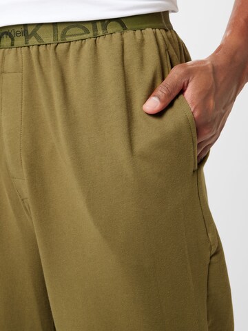 Pantaloncini da pigiama di Calvin Klein Underwear in verde