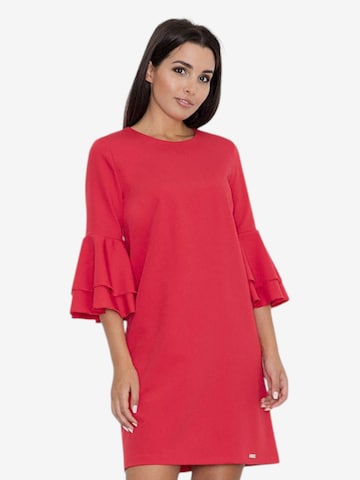 amorubi.com Kleid 'Dress 111069' in Rot: Vorderseite