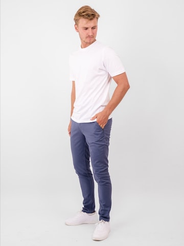 TeeShoppen Slim fit Chino Pants in Blue