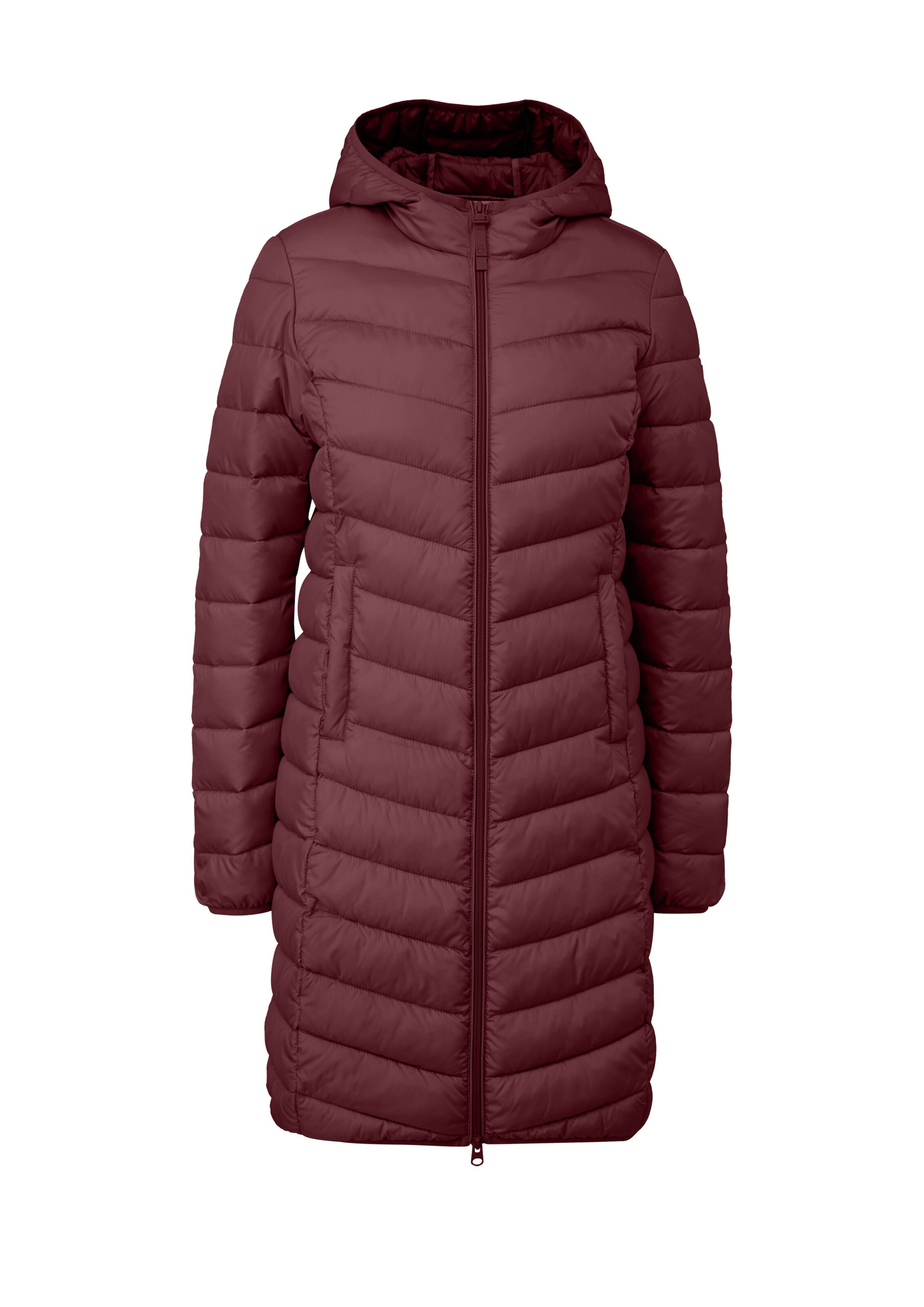QS Wintermantel in Rood: voorkant