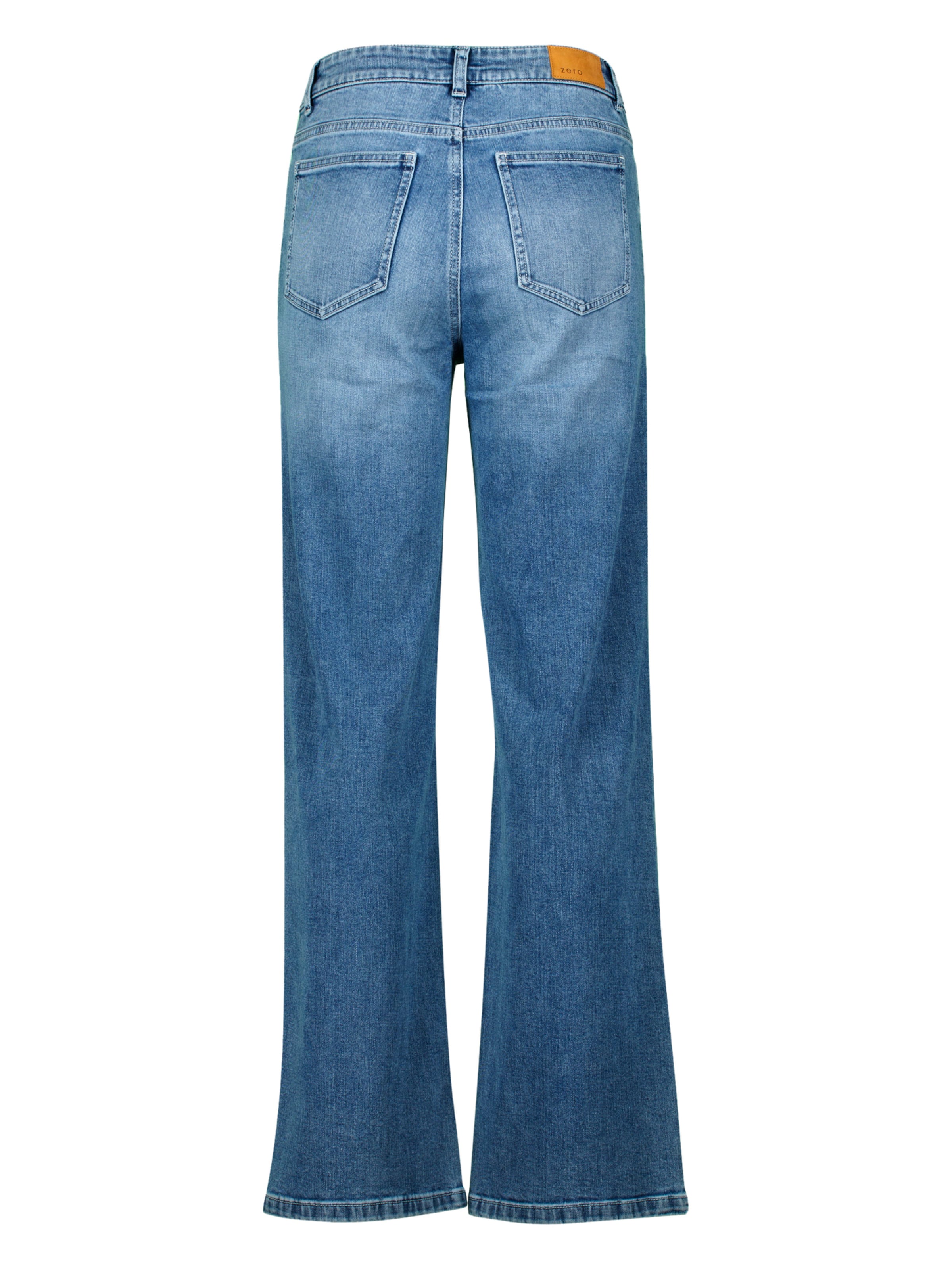 zero Wide leg Jeans 'Witney' in Blauw