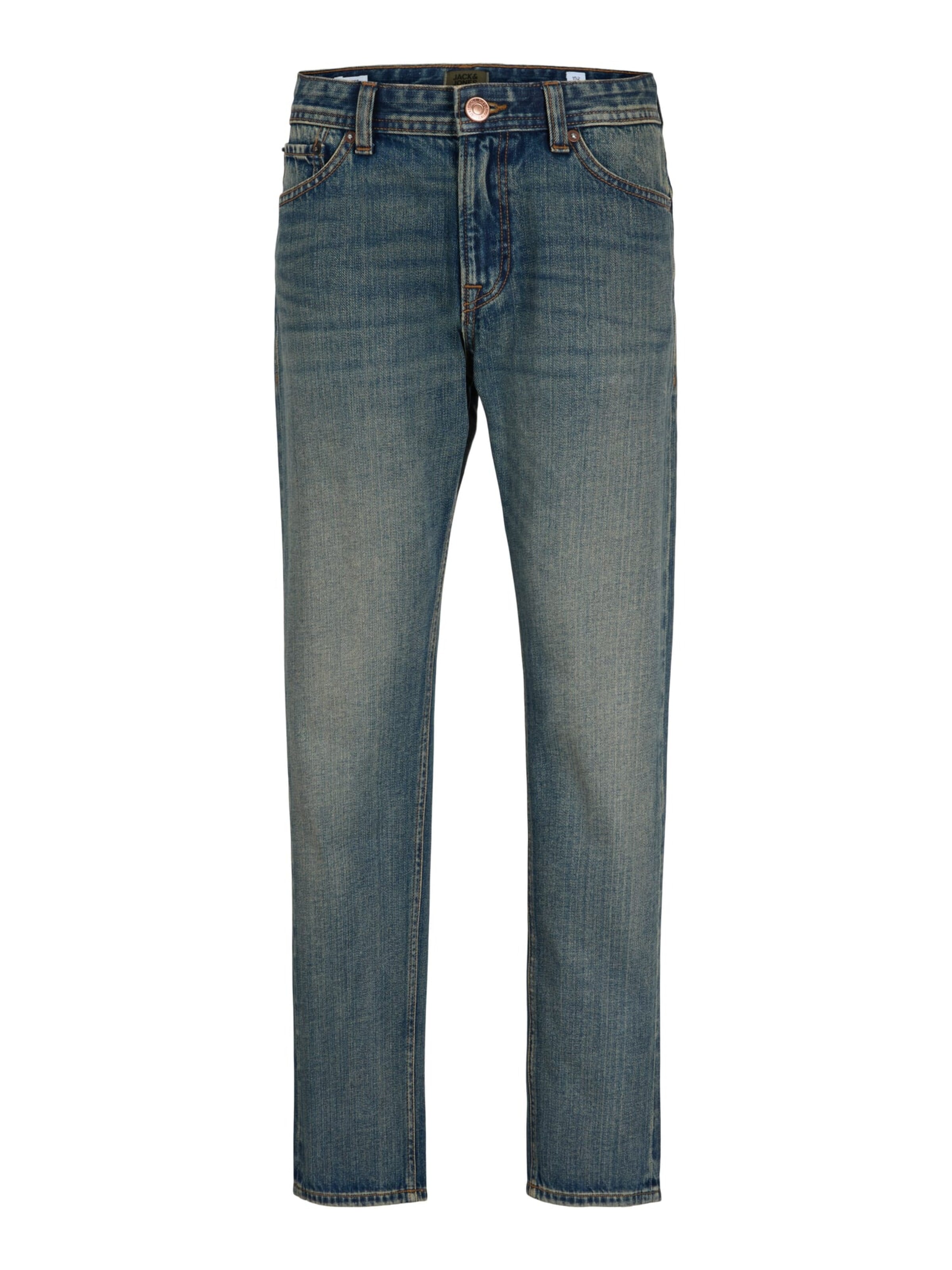 JACK & JONES Baggy Jeans 'Chris' in Blue: front