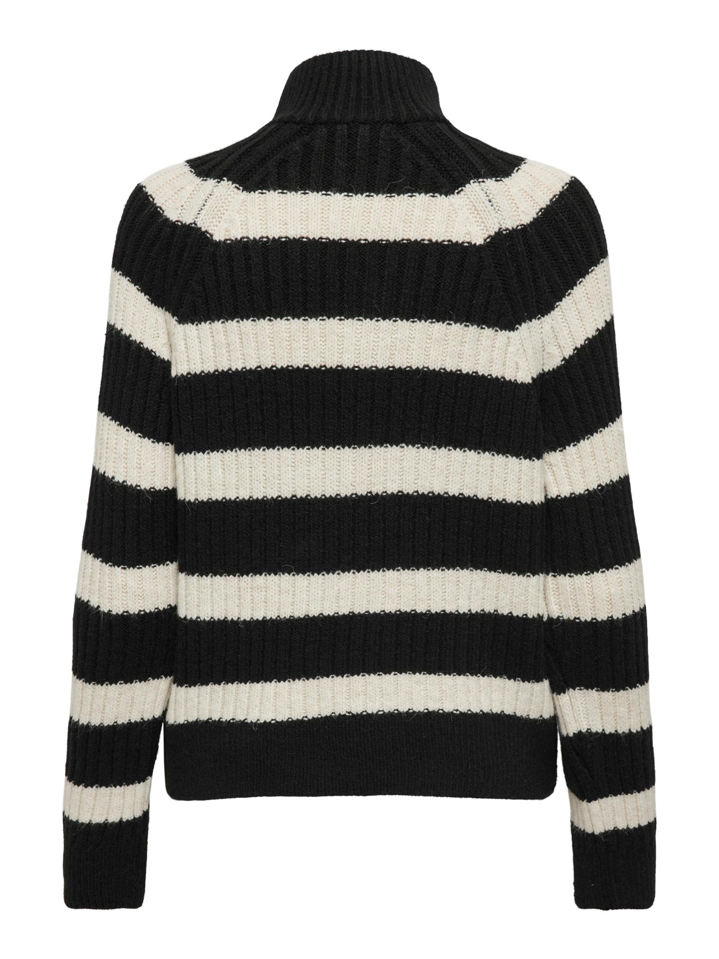 Pull-over 'Leise Freya' ONLY en noir