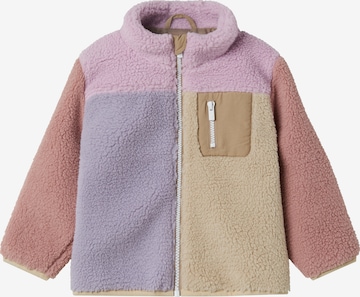 NAME IT Fleece Jacket in Purple: front