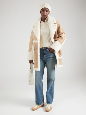 VERO MODA Pullover 'VMHAPPINESS' i beige